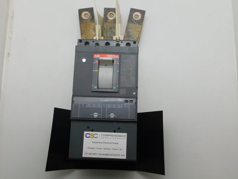 XT5N400 - ABB 400A Amp 3P Pole 600V 25kA@480V Bolt On Circuit Breaker