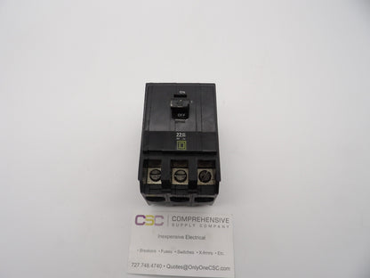 QOB340VH - Square D 40A Amp 3P Pole 22kA@240V Bolt On Circuit Breaker