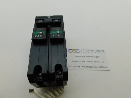 BRL220CAF - Eaton 20A Amp 2P Pole 10kA@120/240V Combo Arc Fault AFCI Circuit Breaker