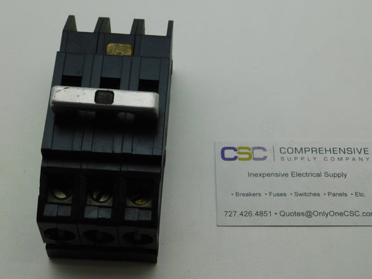 Q243060 - Zinsco 60A Amp 3P Pole 10kA@240V Plug On Circuit Breaker