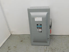 GF323N - Siemens 100A Amp 3P Pole 240V Nema 1 Fusible General Duty Safety Switch