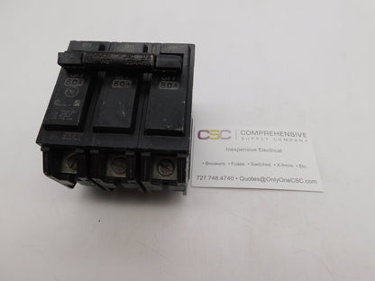 THQB32080 - GE 80A Amp 3P Pole 10kA@240V Bolt On Circuit Breaker
