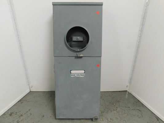 QO816F200C - Square D 200A Amp 8Sp/16Cir Qo Meter Main Combination Service Meter Cover Only