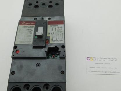 SFLA36AT0250 - GE 250A Amp 3P Pole 600V 65kA@480V Bolt On Circuit Breaker