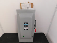 GF223NR - Siemens 100A Amp 2P Pole 240V Nema 3R Fusible Safety Switch W/Neutral