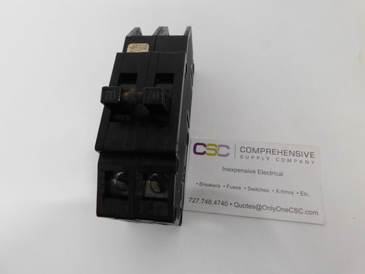 QC270 - Zinsco 70A Amp 2P Pole 10kA@120/240V Plug On Circuit Breaker