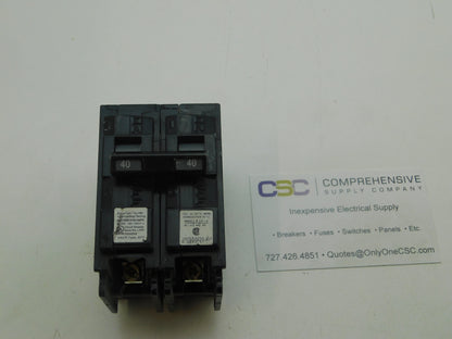 B240HH - Siemens 40A Amp 2P Pole 65kA@120/240V Bolt On Circuit Breaker