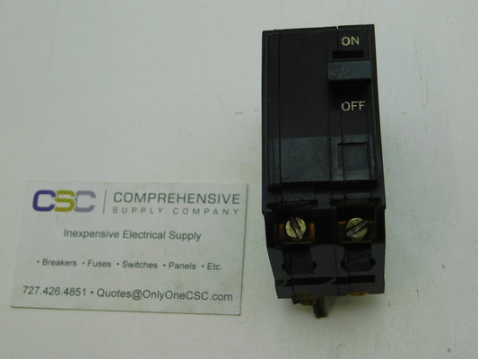 QO230 - Square D 30A Amp 2P Pole 10kA@120/240V Plug On Black Circuit Breaker W/Peg