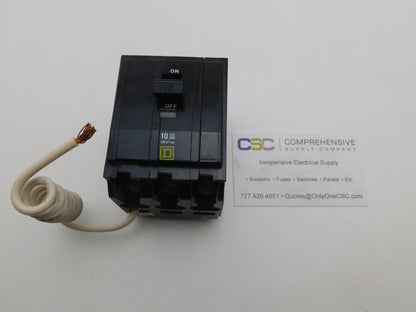 QOB320SWN - Square D 20A Amp 3P Pole 10kA@120/240V Bolt On Switch Neutral Circuit Breaker