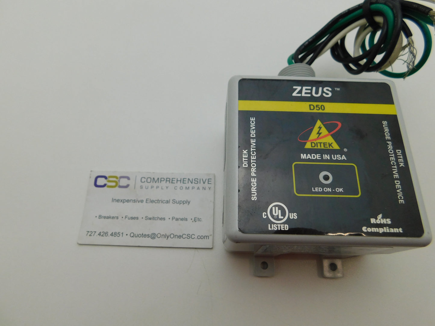 D50-120-2083Y - Ditek 120/208V 50Ka 3Ph/4W Nema 4X Surge Protection Device