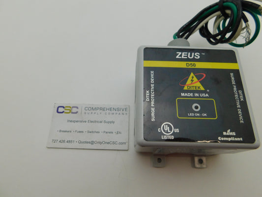 D50-120-2083Y - Ditek 120/208V 50Ka 3Ph/4W Nema 4X Surge Protection Device