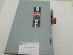 TGN3322 - GE 60A Amp 3P Pole 240V Nema 1 Non-Fusible General Duty Safety Switch