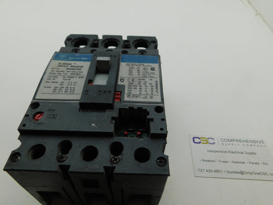 SEHA36AT0150 - GE 150A Amp 3P Pole 600V 25kA@480V Bolt On Spectra Rms Circuit Breaker