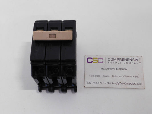 CH340 - Eaton 40A Amp 3P Pole 10kA@240V Plug On Circuit Breaker