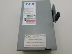 DG321NGB - Eaton 30A Amp 3P Pole 240V Fusible W/Neutral General Duty Safety Switch