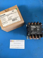 42BF25AJBBS - Furnas Fl 30 Res 40 Amp 4P Pole 24V Coil Definite Purpose Contactor