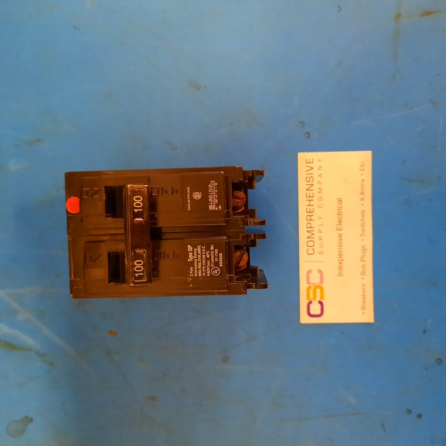 Q2100 - Siemens 100A Amp 2P Pole 10kA@120/240V Plug On Circuit Breaker