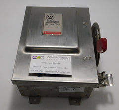 WHU321 - Westinghouse 30A Amp 3P Pole 240V Nema 4/4X Non-Fusible Heavy Duty Safety Switch