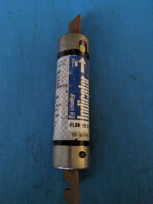 FLSR125ID - Littlefuse 125 Amp 600 Volts Powrgard Dual Element Time Delay Rk5