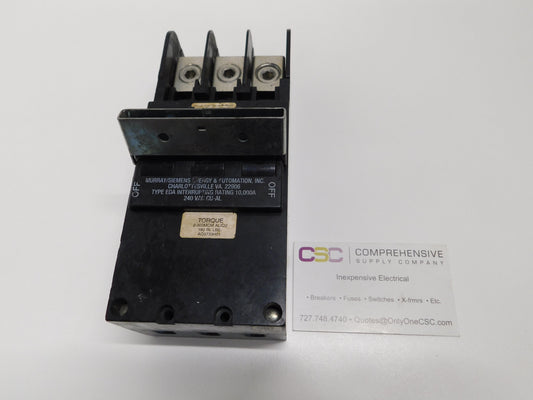 EP3200 - Murray 200A Amp 3P Pole 10kA@240V Plug On Main Circuit Breaker