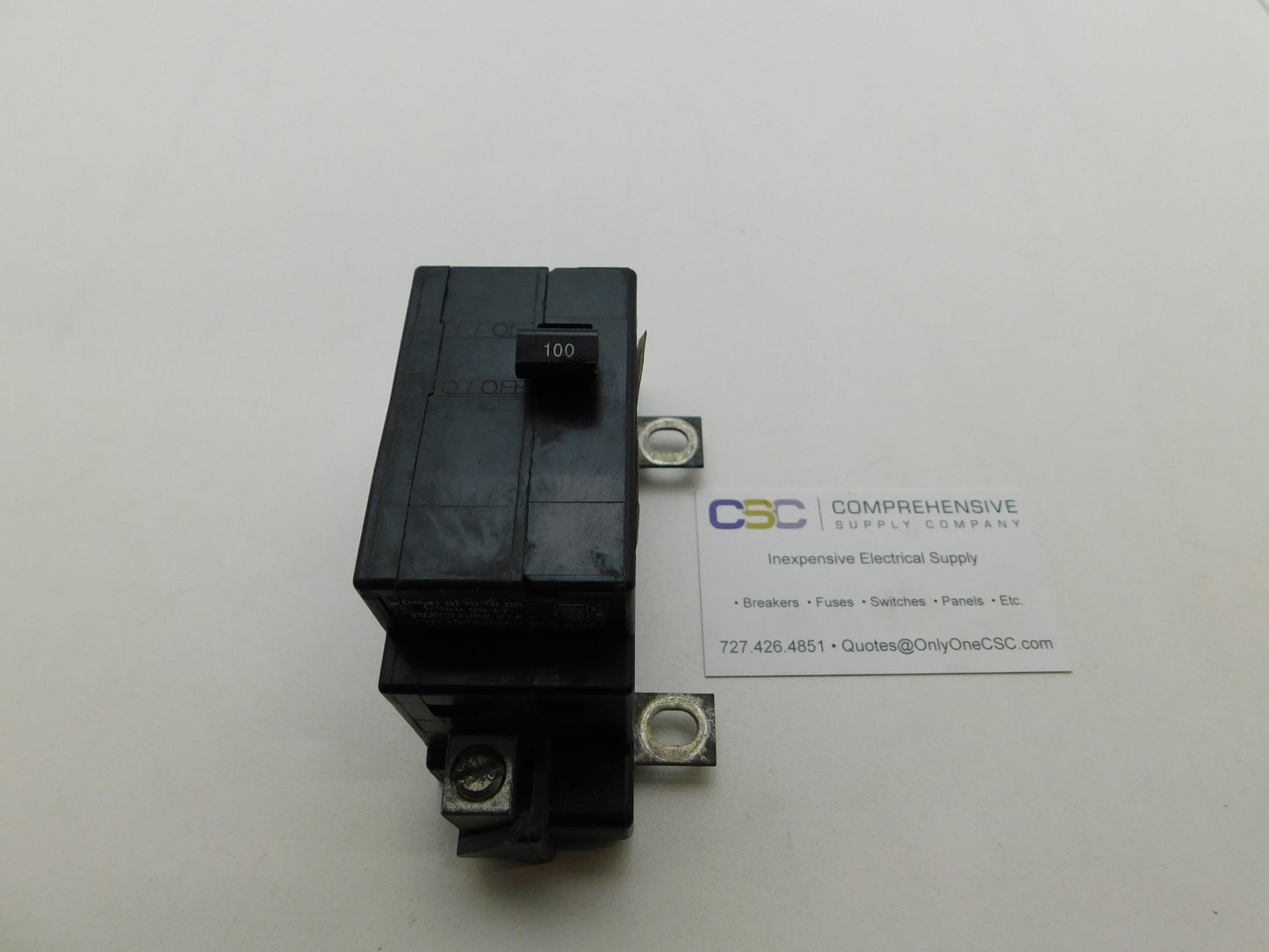 QOM100VH8106 - Square D 100A Amp 2P Pole 22kA@120/240V Bolt On Circuit Breaker