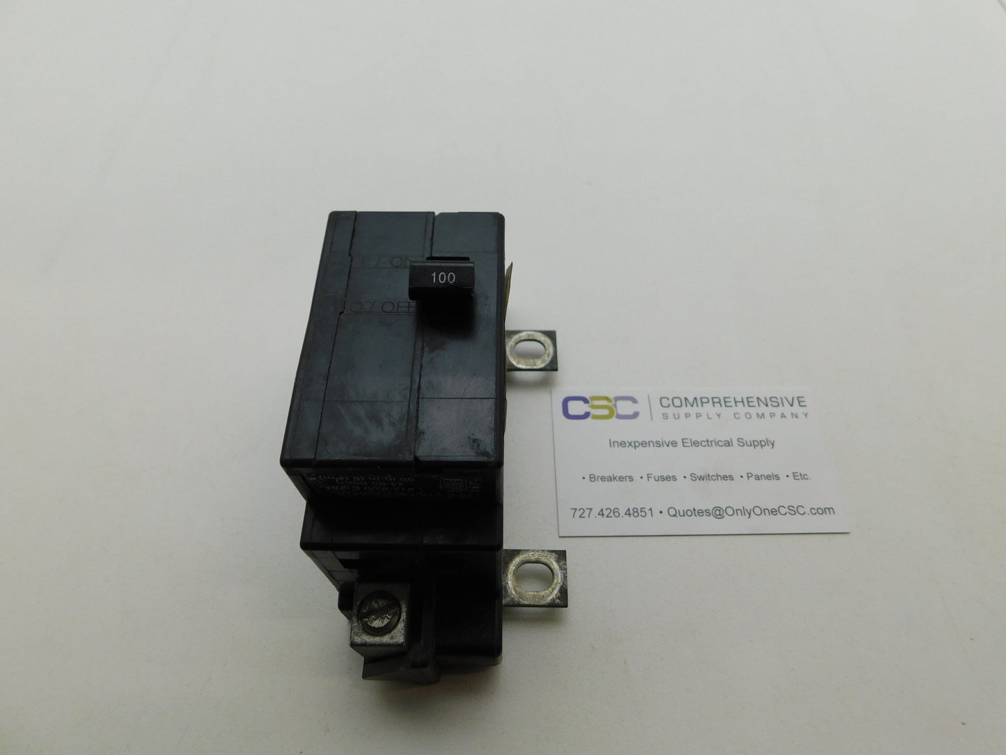 QOM100VH8106 - Square D 100A Amp 2P Pole 22kA@120/240V Bolt On Circuit Breaker