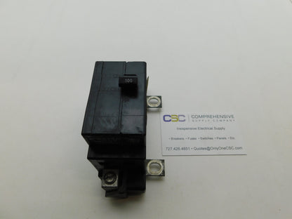 QOM100VH8106 - Square D 100A Amp 2P Pole 22kA@120/240V Bolt On Circuit Breaker