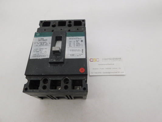 THED136045 - GE 45A Amp 3P Pole 600V 25kA@480V Bolt On Circuit Breaker