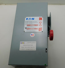 DH261UGK - Eaton 30A Amp 2P Pole 600V Nema 1 Non-Fusible Heavy Duty Safety Switch