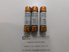 NON50 - Bussmann 50A Amp 250V Class H One-Time Cartridge Fuse - 3 Pack
