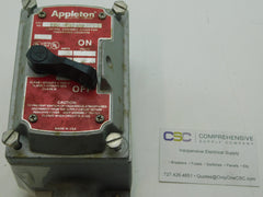EDS-F12A - Appleton Control Assembly For Hazardous Locations