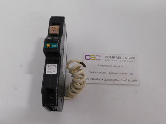 CH115CAF - Cutler Hammer 15A Amp 1P Pole 10kA@120V Plug On Arc Fault AFCI Circuit Breaker