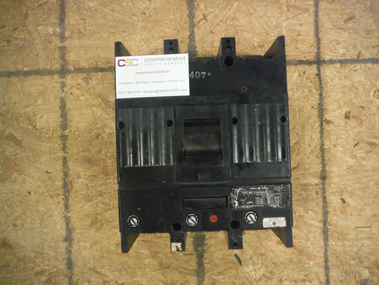 TJJ436400 - GE 400A Amp 3P Pole 600V 30kA@480V Bolt On Tjj Circuit Breaker - Older Series