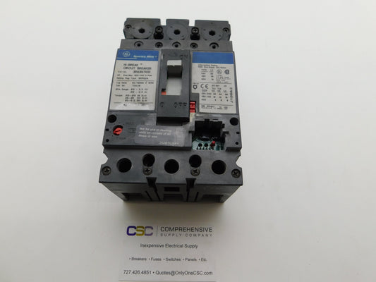 SEHA36AT0030 - GE 30A Amp 3P Pole 600V 25kA@480V Bolt On Circuit Breaker
