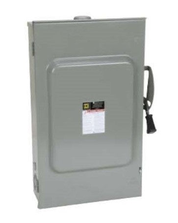 DU324RB - Square D 200A Amp 3P Pole 240V Nema 3R Non-Fusible General Duty Safety Switch