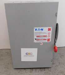 DG324NGK - Eaton 200A Amp 3P Pole 240V Fusible Nema 1 General Duty Safety Switch W/Neutral