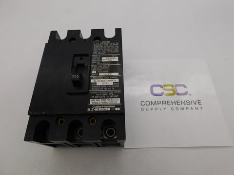 CCH3200 - Eaton 200A Amp 3P Pole 25kA@240V Bolt On Circuit Breaker