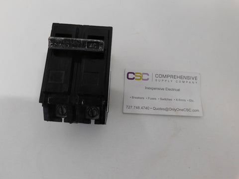 TQL2140 - GE 40A Amp 2P Pole 10kA@120/240V Plug On Circuit Breaker
