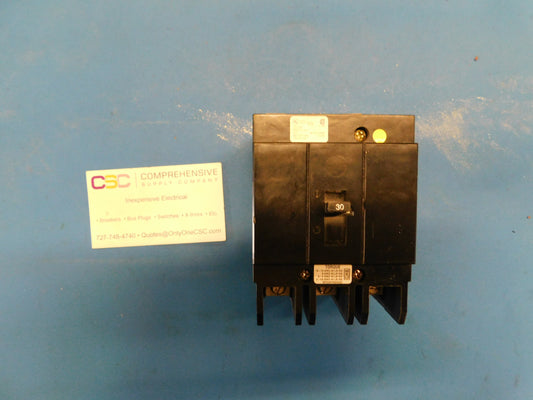 GHB3030 - Eaton 30A Amp 3P Pole 14kA@277/480V Bolt On Circuit Breaker