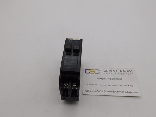 A1515N - Challenger 15/15A Amp 2X1P Pole 10kA@120/240V Plug On Duplex Circuit Breaker