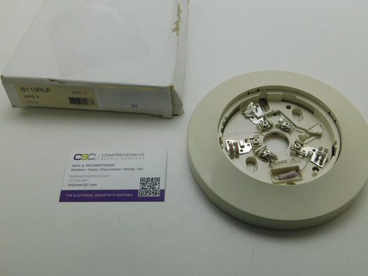B110RLP - System Sensor Plug On Smoke Detector Base
