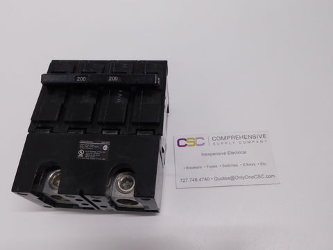 Q2200B - Siemens 200A Amp 2P Pole 10kA@120/240V Plug On Circuit Breaker