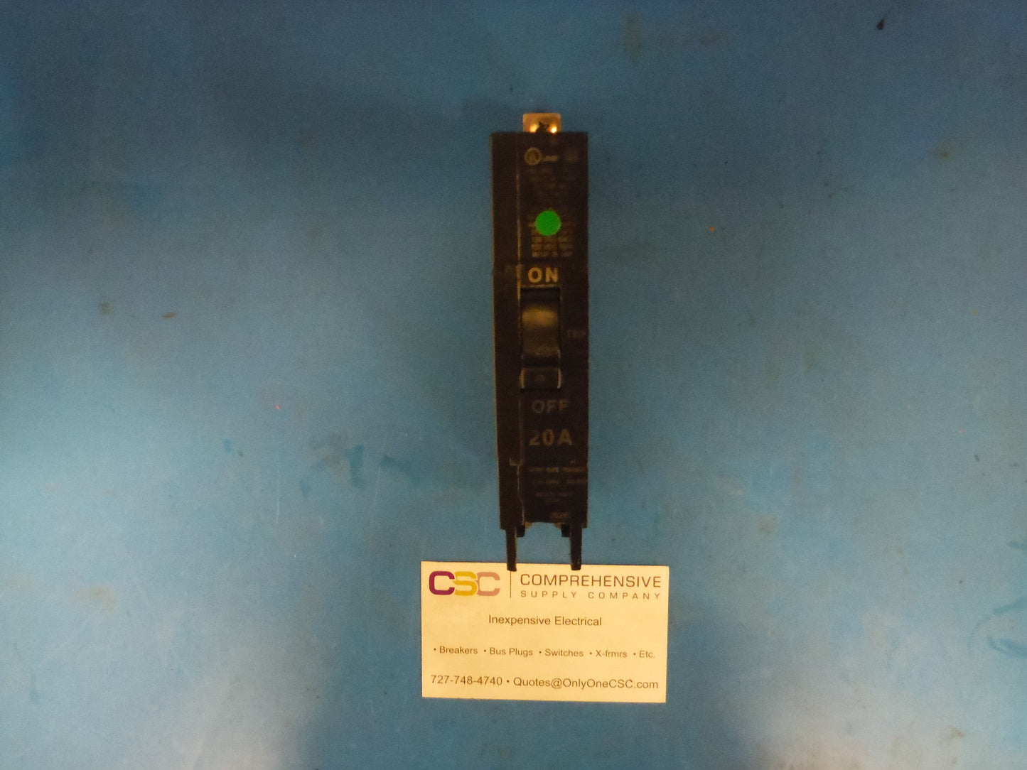 TEY120 - GE 20A Amp 1P Pole 14kA@277V Bolt On Circuit Breaker