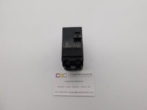 QO225 - Square D 25A Amp 2P Pole 10kA@120/240V Plug On Black Circuit Breaker