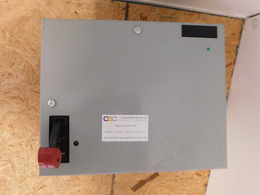 FS61A - GE 60A Amp 3Ph 480V Fusible 8000-Line Motor Control Center Bucket