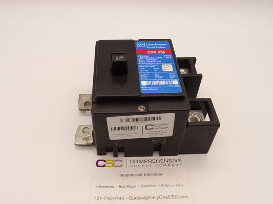 CSR2225 - Eaton 225A Amp 2P Pole 25kA@120/240V Bolt On Breaker