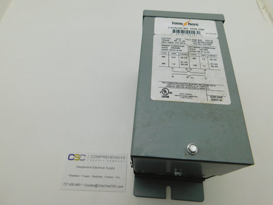 SE2N-250F - Fpe 0.25Kva 240/480V Pri 120/240V Sec 1Ph Nema 3R Transformer