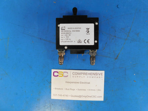 DDA130032 - Cbi 100A Amp 1P Pole 10kA@80V Plug On Bullet Circuit Breaker