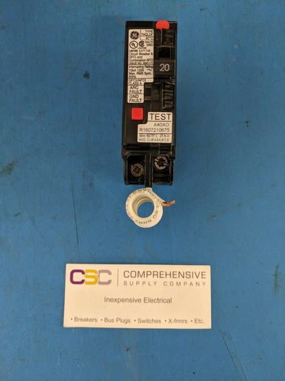THQL1120DFP - GE 20A Amp 1P Pole 10kA@120V Plug On Dual Function AFCI/GFCI Circuit Breaker