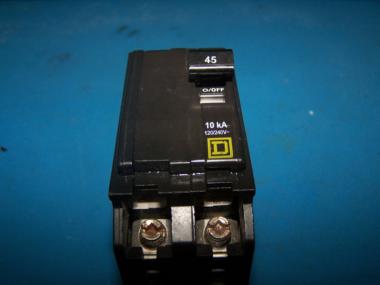 QO245 - Square D 45A Amp 2P Pole 10kA@120/240V Plug On Circuit Breaker